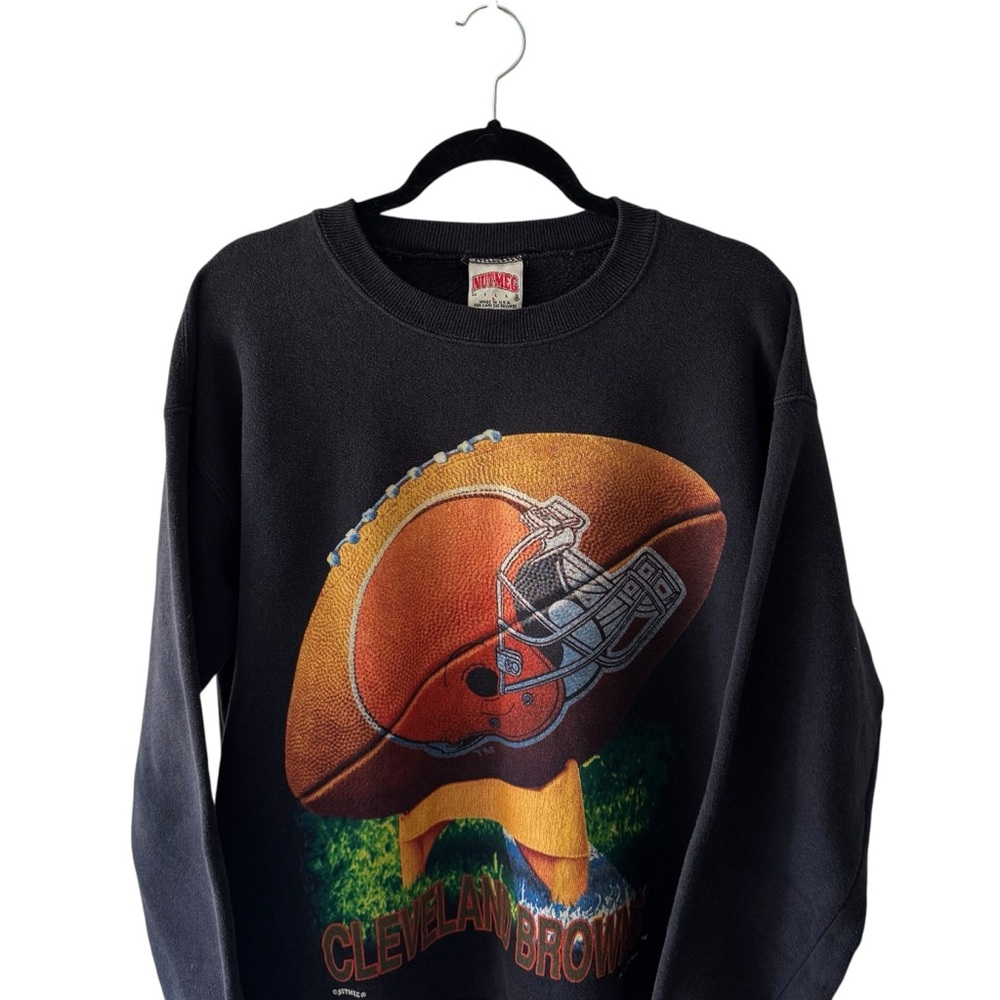 vintage Nutmeg cleveland browns sweatshirt